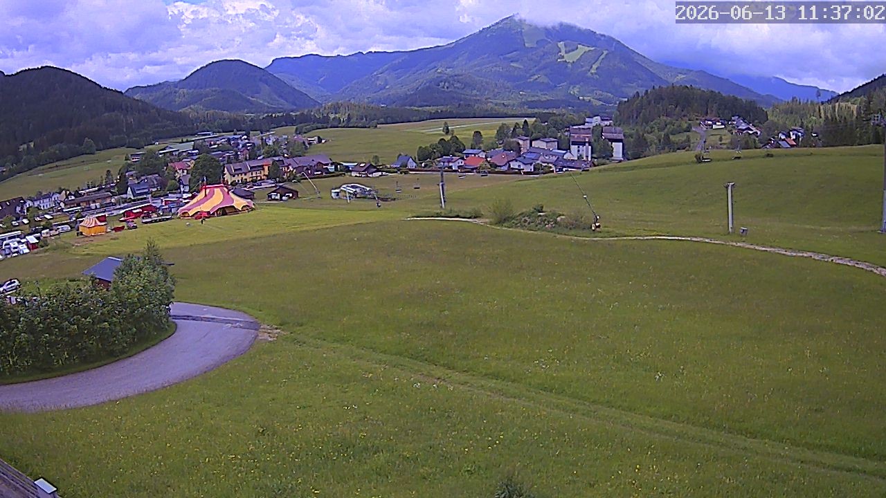 Archiv Foto Webcam Zuckerwiese Mariazeller Bürgeralpe
