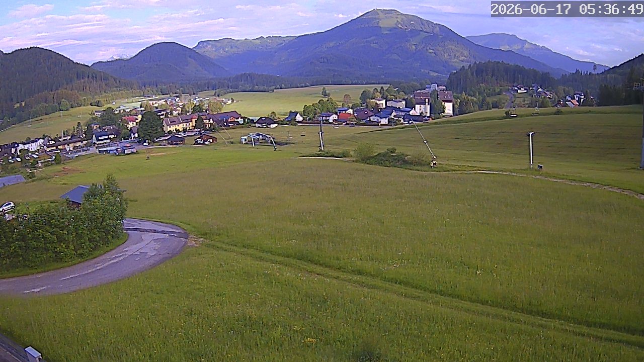 Archiv Foto Webcam Zuckerwiese Mariazeller Bürgeralpe