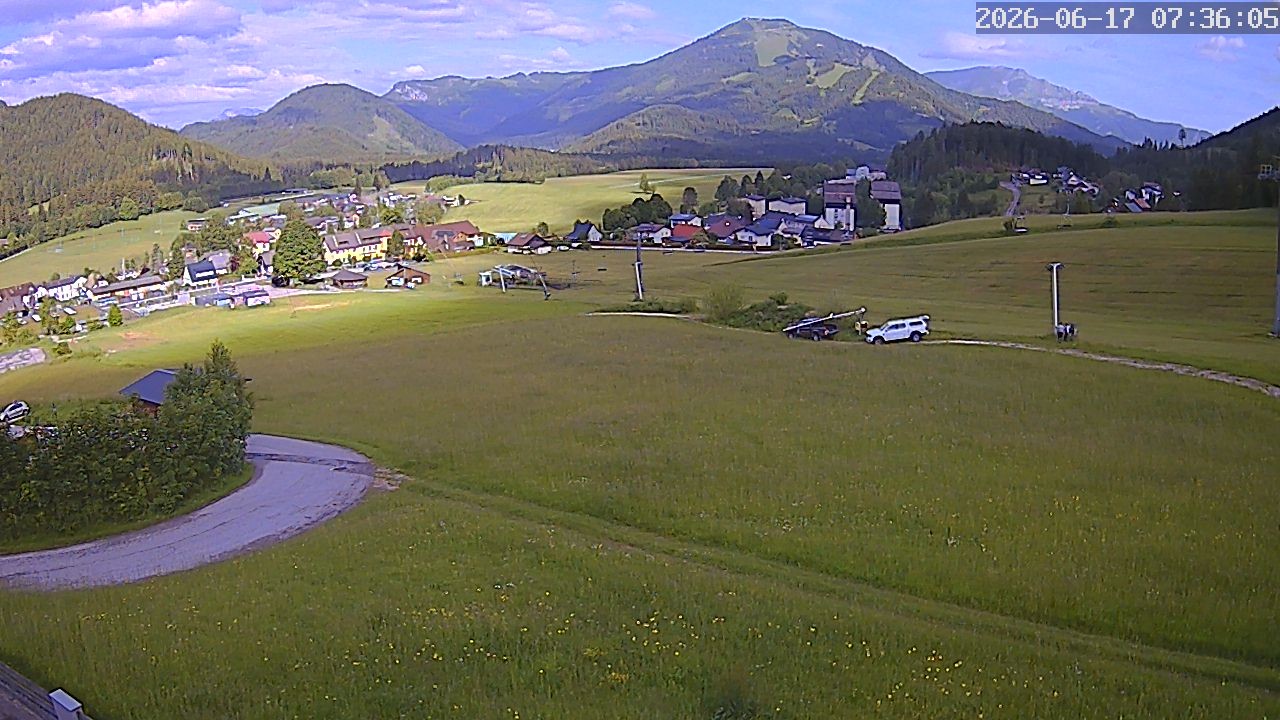 Archiv Foto Webcam Zuckerwiese Mariazeller Bürgeralpe