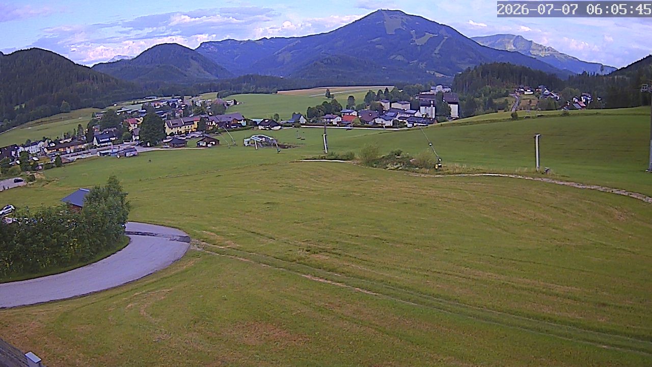 Archiv Foto Webcam Zuckerwiese Mariazeller Bürgeralpe