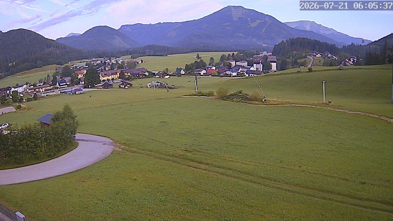 Archiv Foto Webcam Zuckerwiese Mariazeller Bürgeralpe