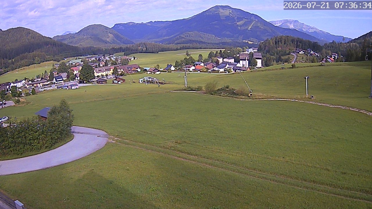 Archiv Foto Webcam Zuckerwiese Mariazeller Bürgeralpe