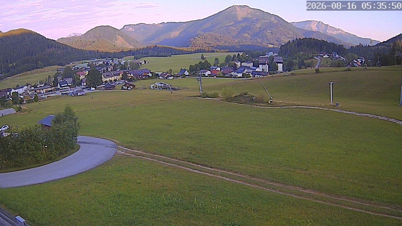 Archiv Foto Webcam Zuckerwiese Mariazeller Bürgeralpe