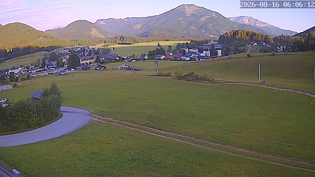 Archiv Foto Webcam Zuckerwiese Mariazeller Bürgeralpe