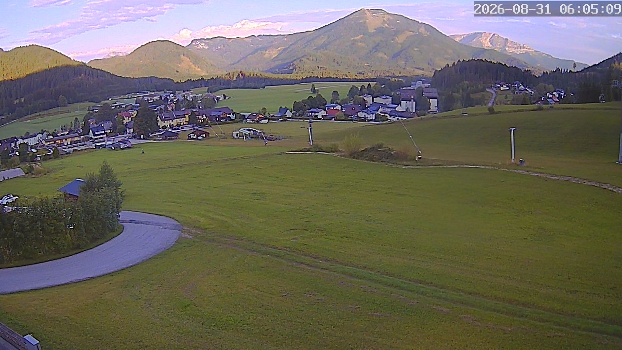 Archiv Foto Webcam Zuckerwiese Mariazeller Bürgeralpe