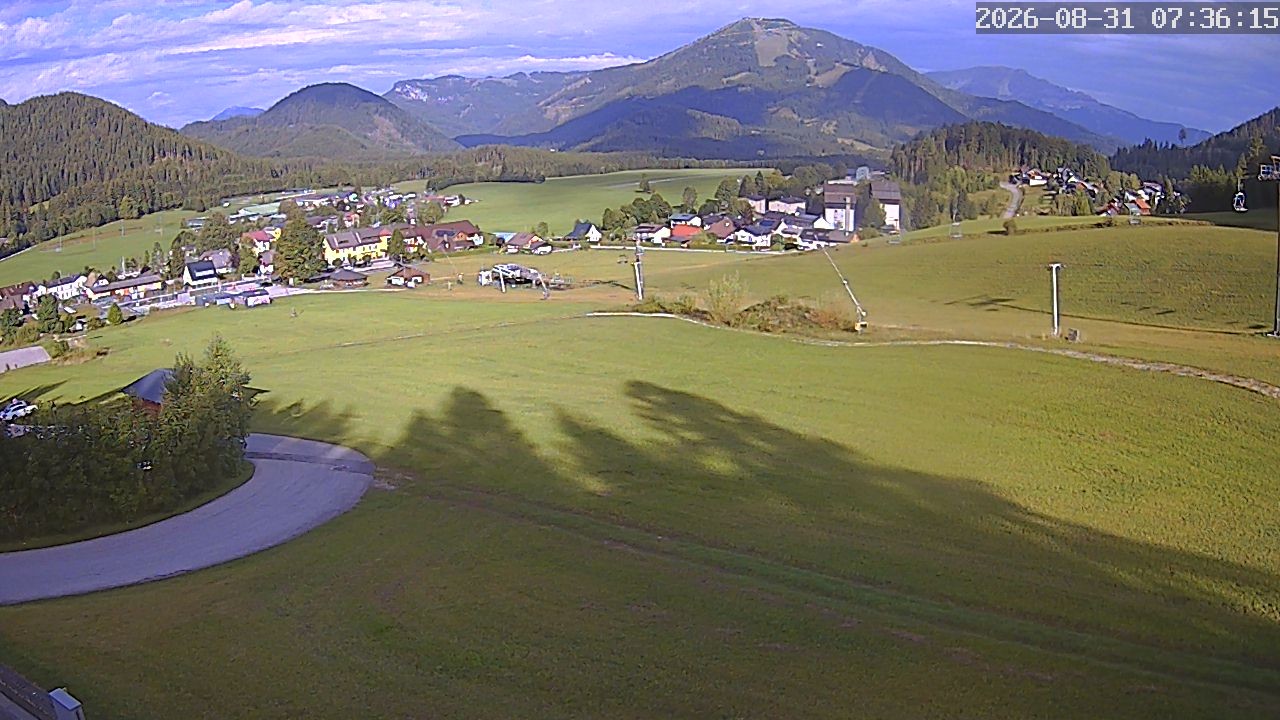 Archiv Foto Webcam Zuckerwiese Mariazeller Bürgeralpe