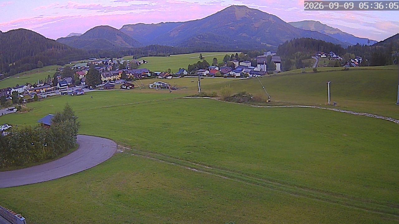 Archiv Foto Webcam Zuckerwiese Mariazeller Bürgeralpe