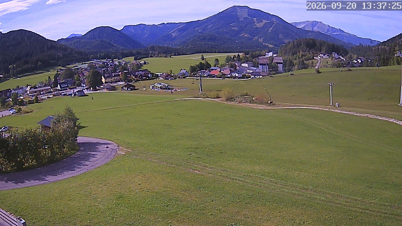 Archiv Foto Webcam Zuckerwiese Mariazeller Bürgeralpe