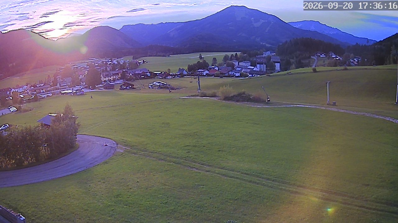 Archiv Foto Webcam Zuckerwiese Mariazeller Bürgeralpe