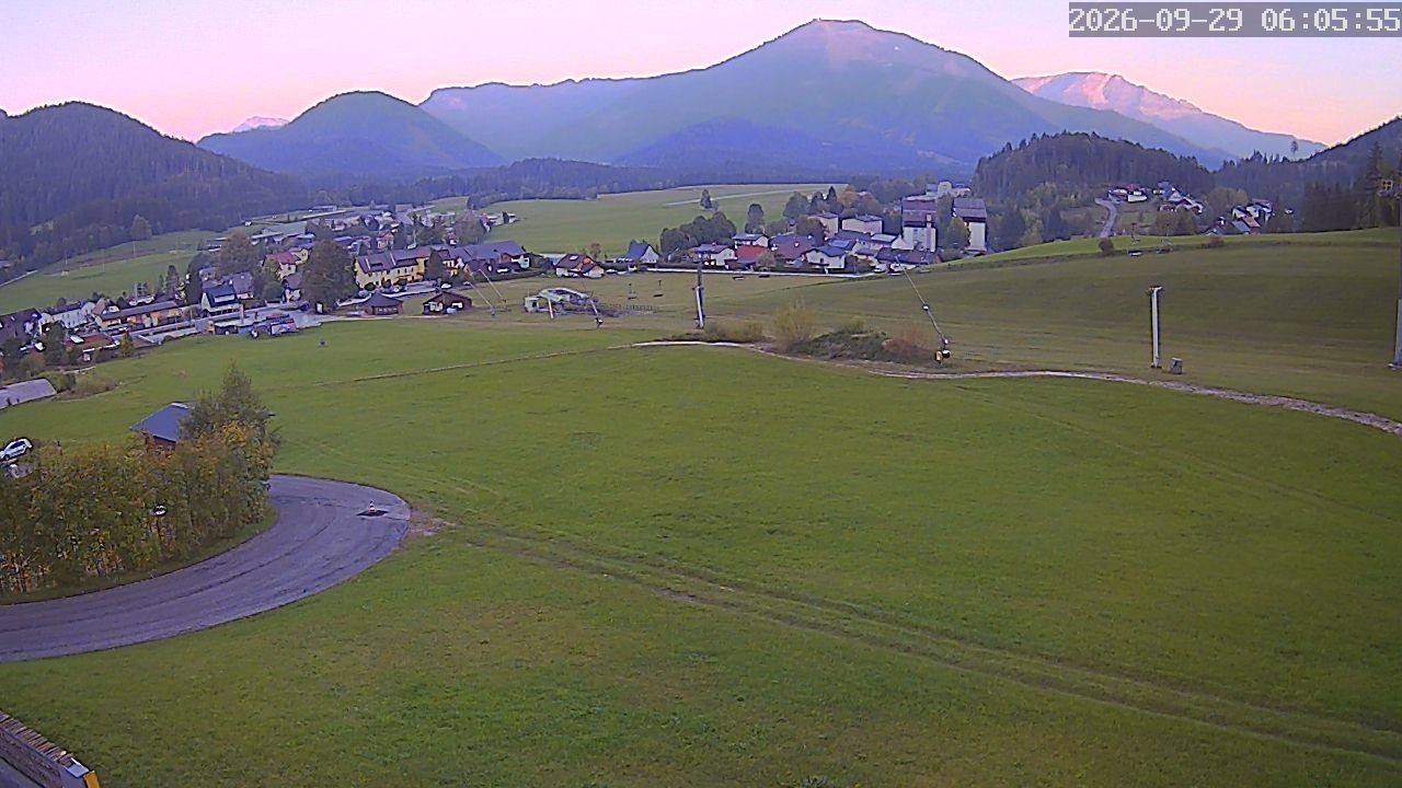 Archiv Foto Webcam Zuckerwiese Mariazeller Bürgeralpe