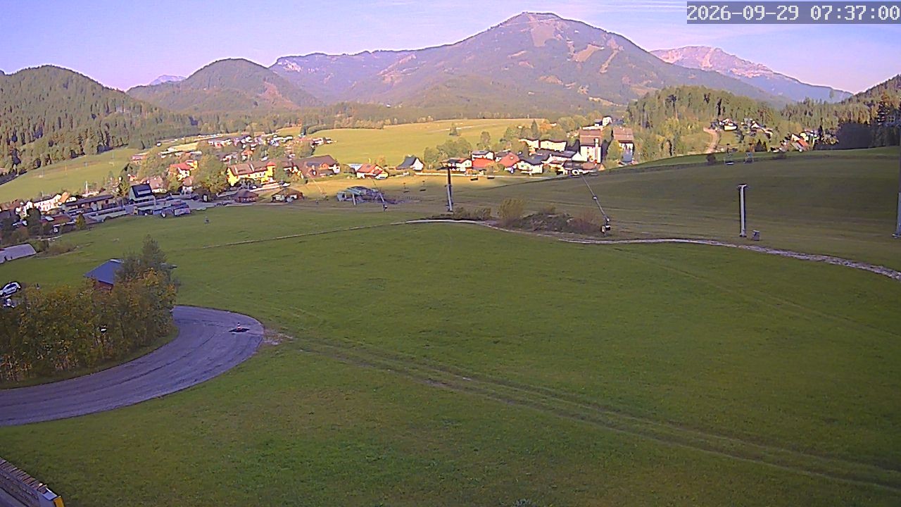 Archiv Foto Webcam Zuckerwiese Mariazeller Bürgeralpe