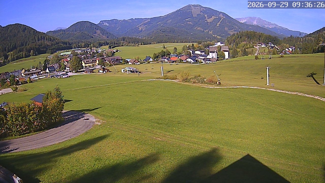 Archiv Foto Webcam Zuckerwiese Mariazeller Bürgeralpe