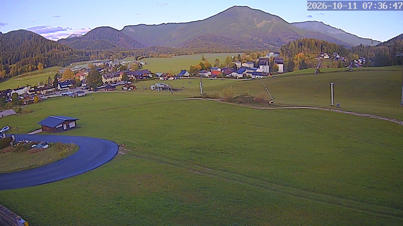 Archiv Foto Webcam Zuckerwiese Mariazeller Bürgeralpe