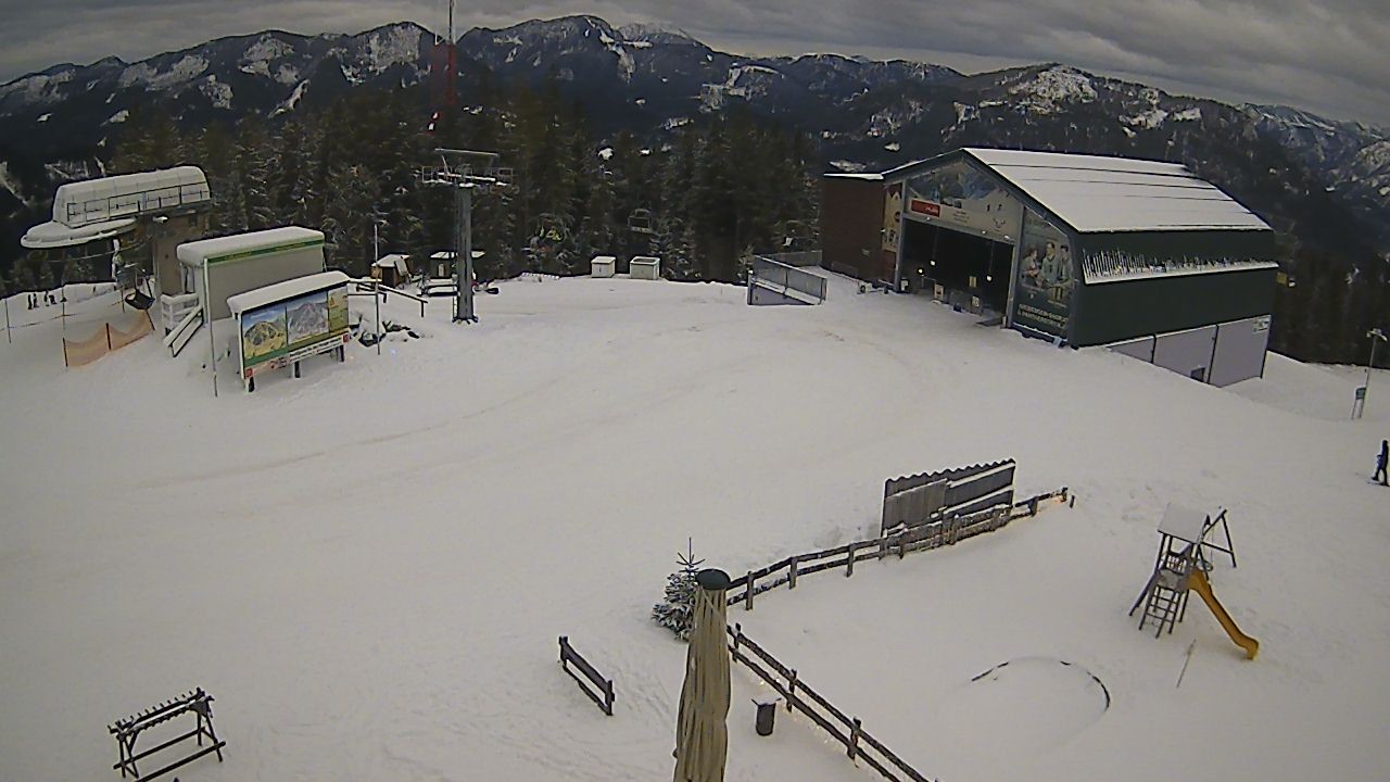 Archiv Foto Webcam Bürgeralpe Mariazell Bergstation