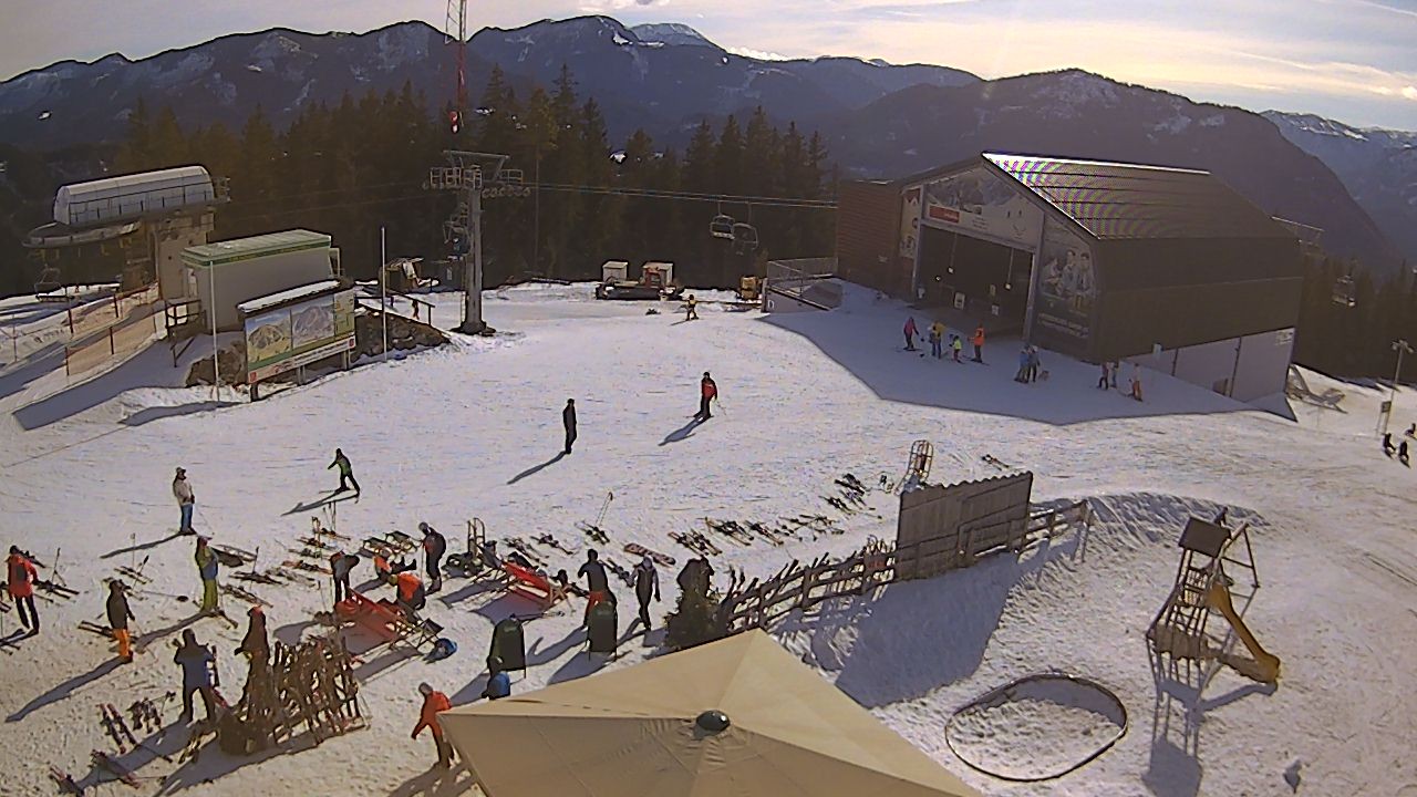 Archiv Foto Webcam Bürgeralpe Mariazell Bergstation