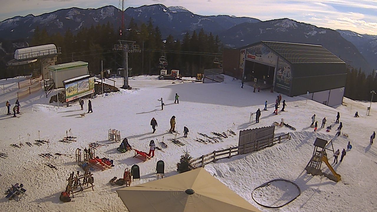 Archiv Foto Webcam Bürgeralpe Mariazell Bergstation