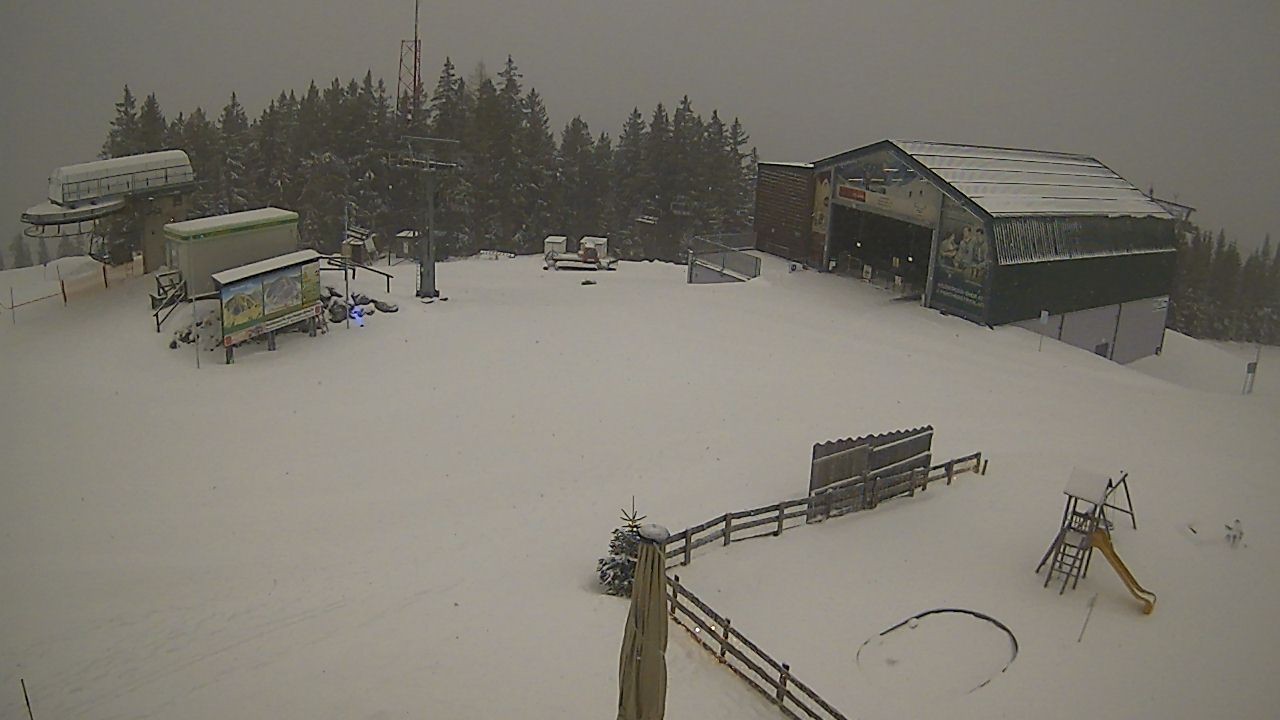 Archiv Foto Webcam Bürgeralpe Mariazell Bergstation