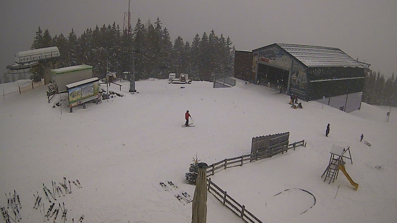 Archiv Foto Webcam Bürgeralpe Mariazell Bergstation