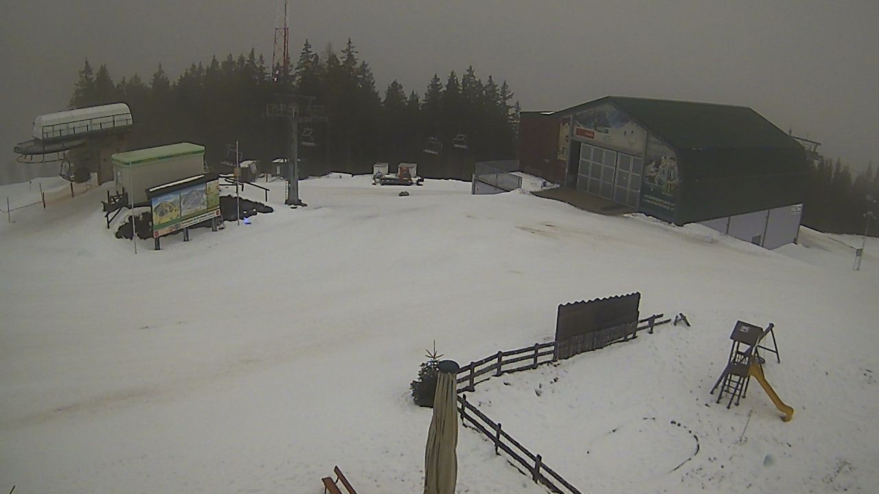 Archiv Foto Webcam Bürgeralpe Mariazell Bergstation