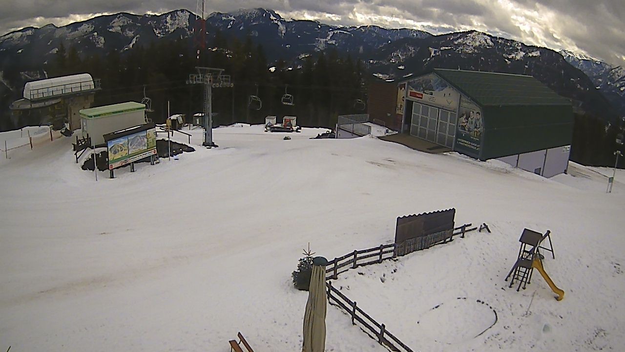 Archiv Foto Webcam Bürgeralpe Mariazell Bergstation