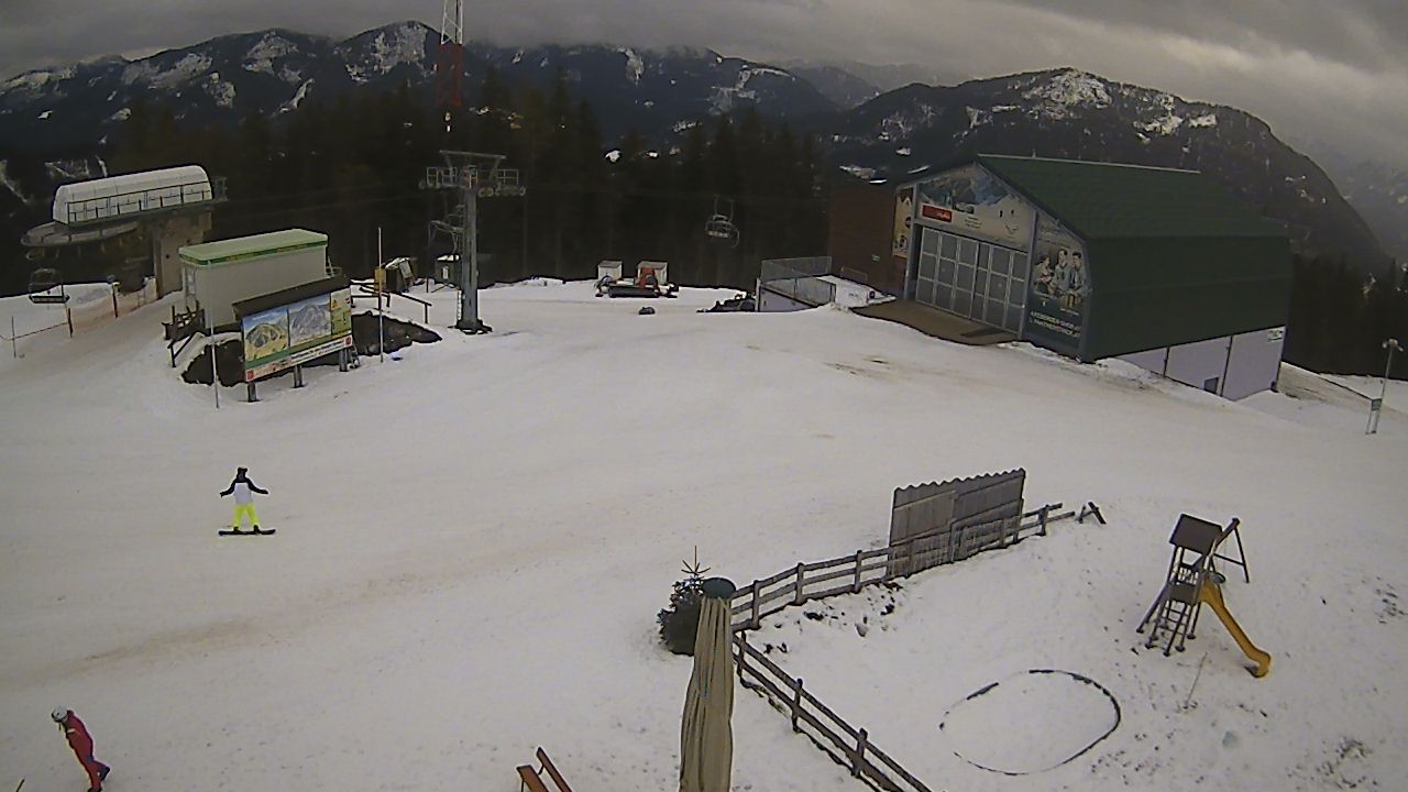Archiv Foto Webcam Bürgeralpe Mariazell Bergstation