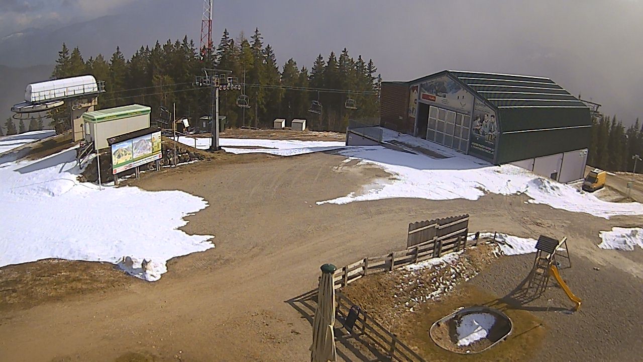 Archiv Foto Webcam Bürgeralpe Mariazell Bergstation