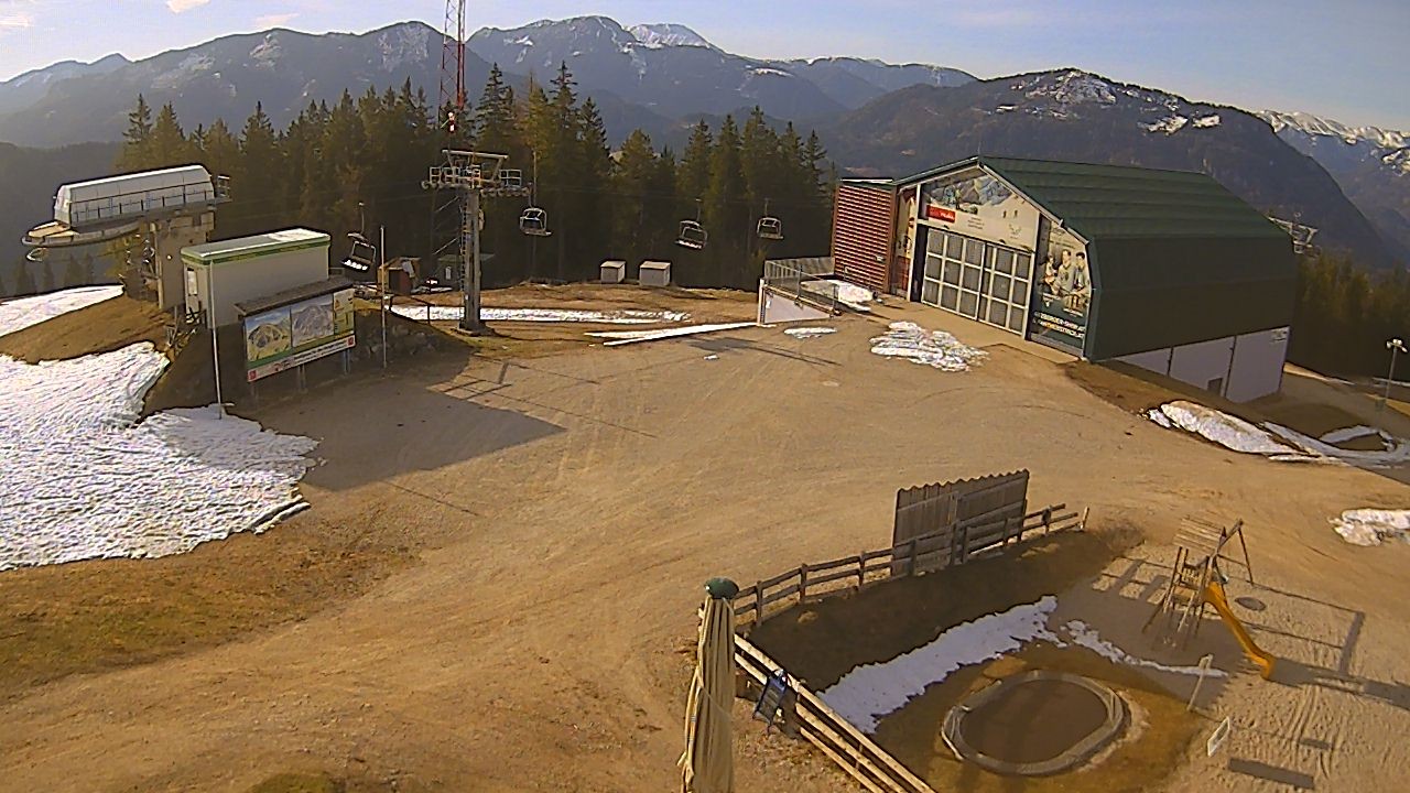 Archiv Foto Webcam Bürgeralpe Mariazell Bergstation