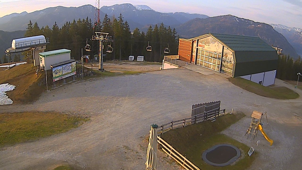 Archiv Foto Webcam Bürgeralpe Mariazell Bergstation