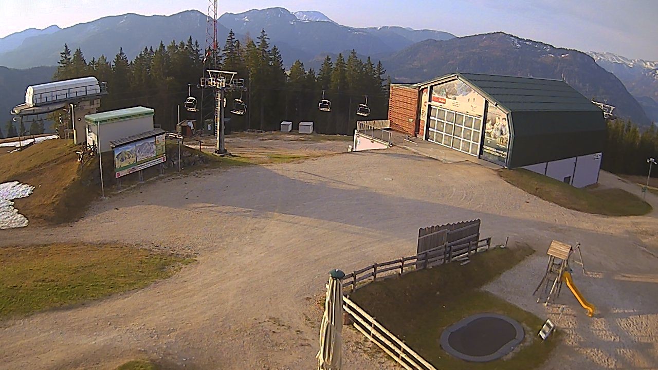 Archiv Foto Webcam Bürgeralpe Mariazell Bergstation