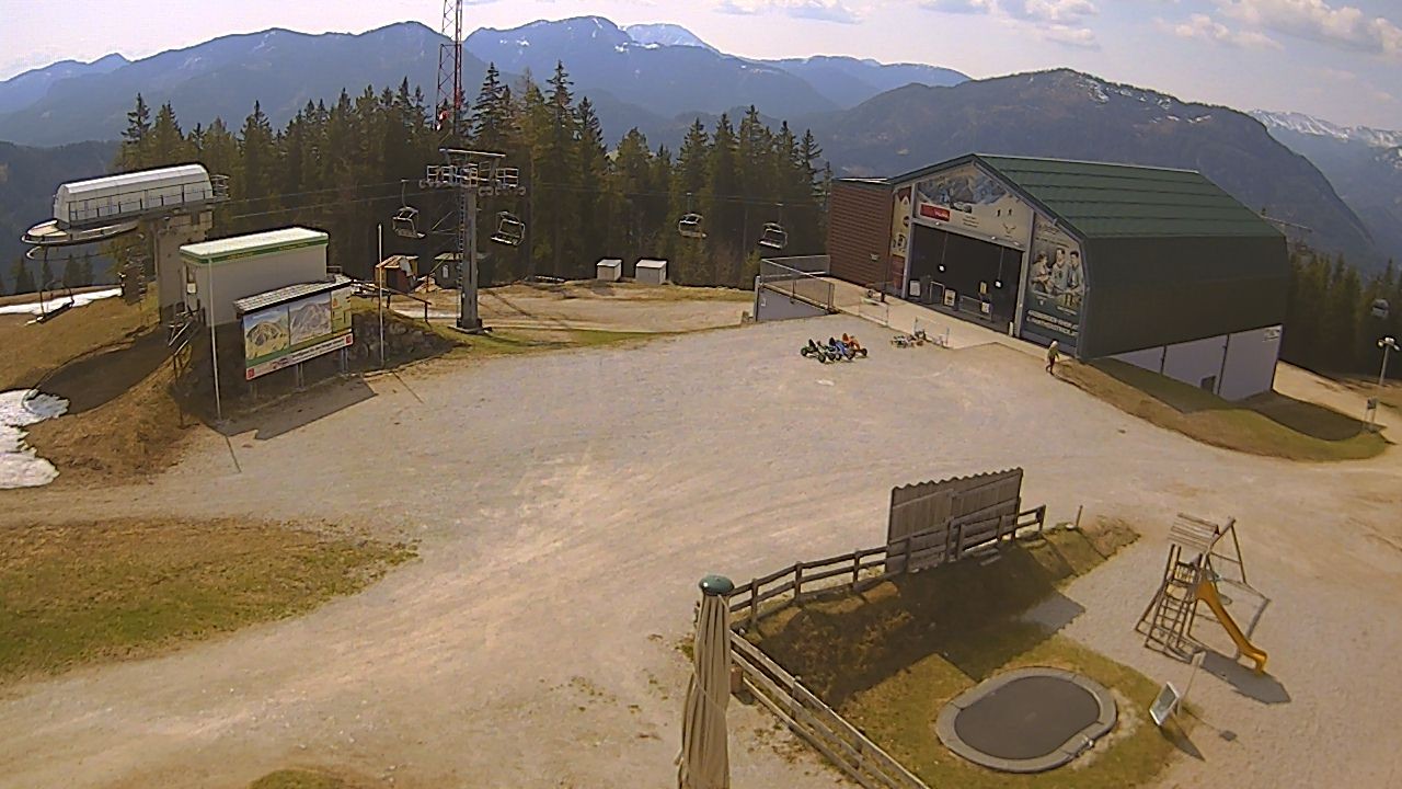 Archiv Foto Webcam Bürgeralpe Mariazell Bergstation
