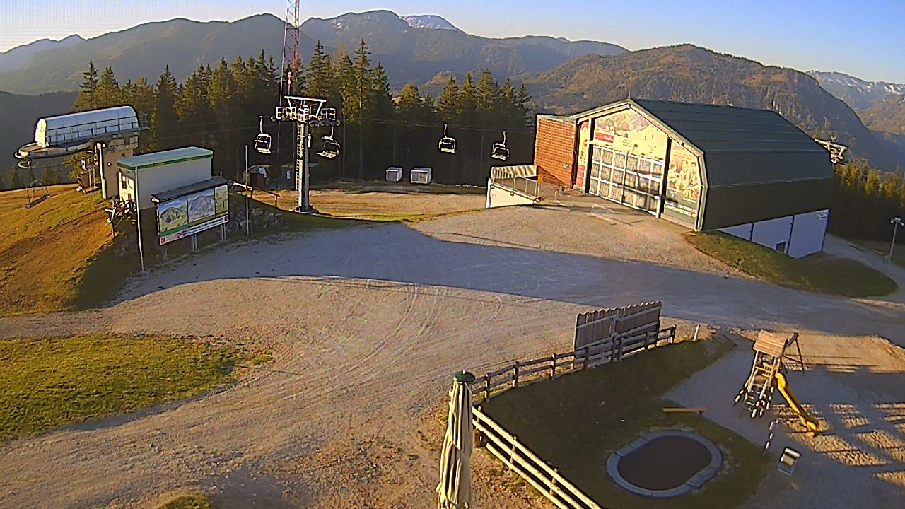 Archiv Foto Webcam Bürgeralpe Mariazell Bergstation