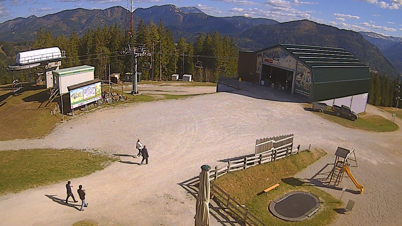 Archiv Foto Webcam Bürgeralpe Mariazell Bergstation