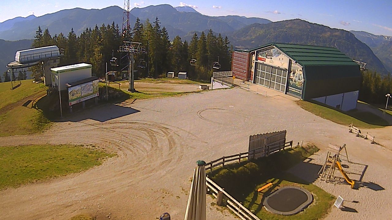 Archiv Foto Webcam Bürgeralpe Mariazell Bergstation