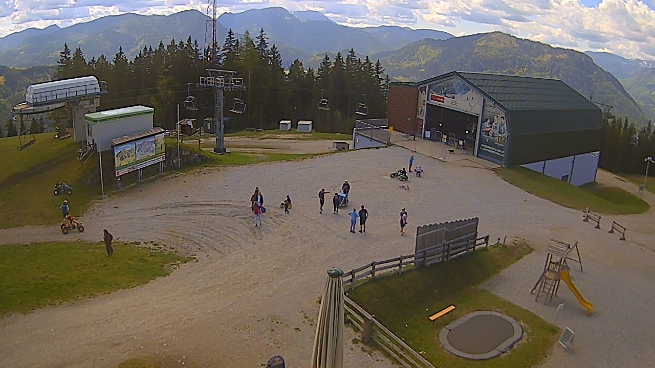 Archiv Foto Webcam Bürgeralpe Mariazell Bergstation