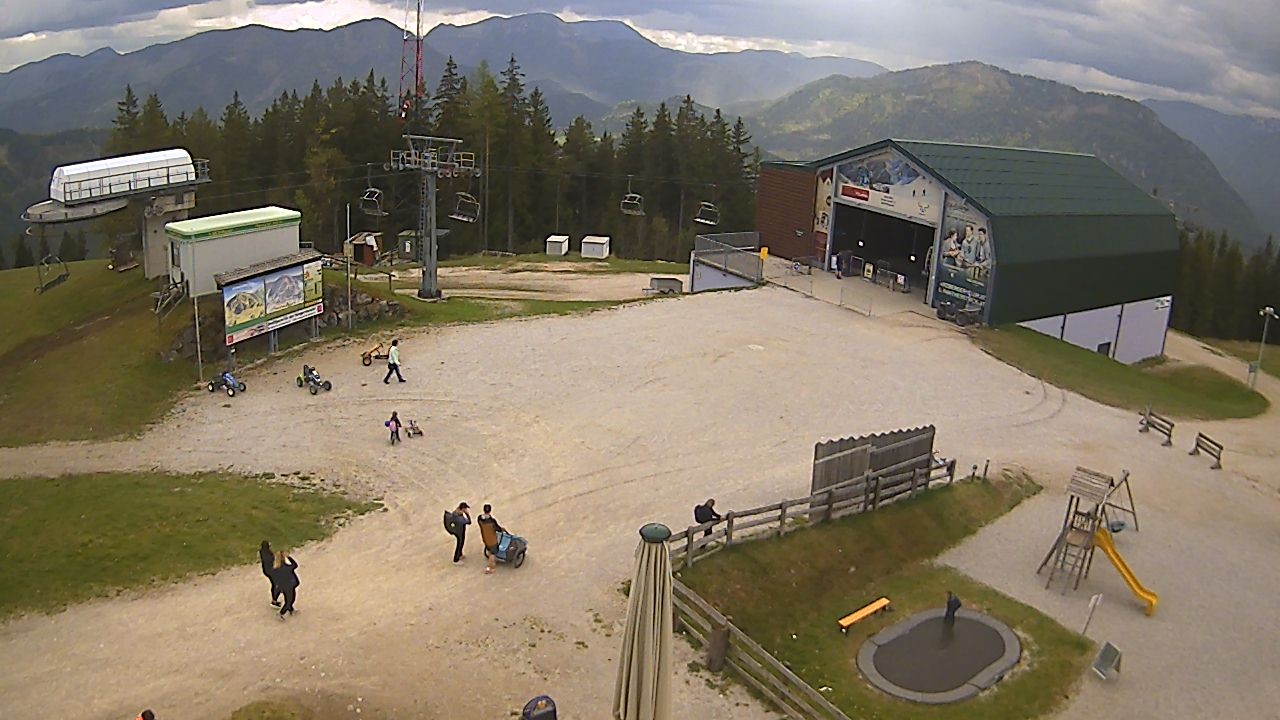 Archiv Foto Webcam Bürgeralpe Mariazell Bergstation