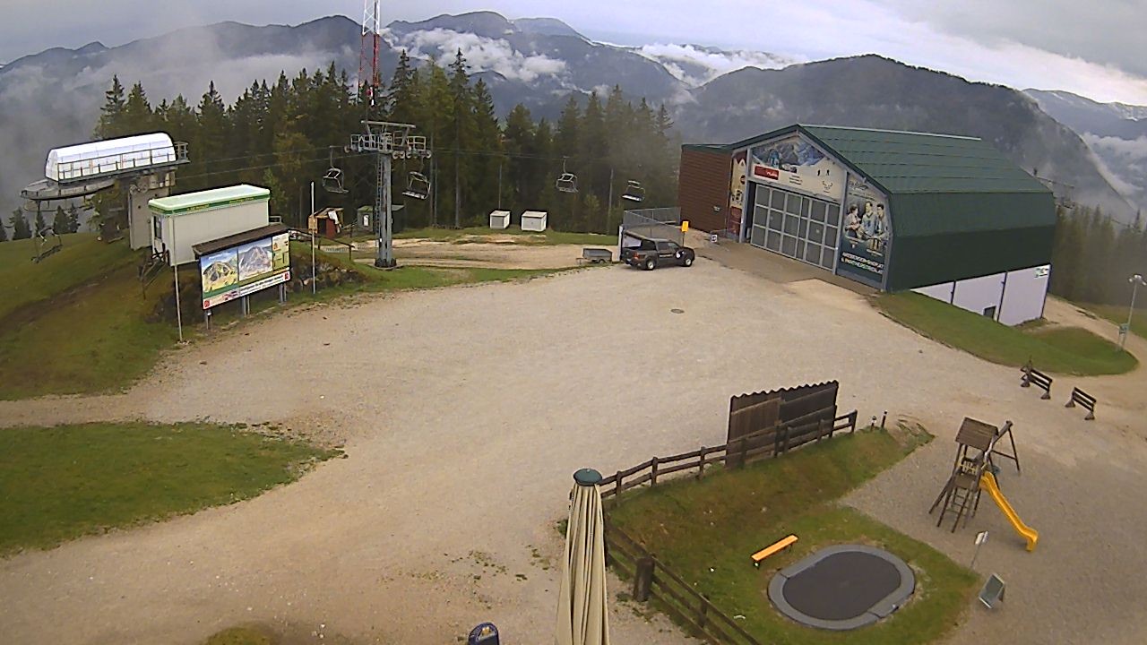 Archiv Foto Webcam Bürgeralpe Mariazell Bergstation