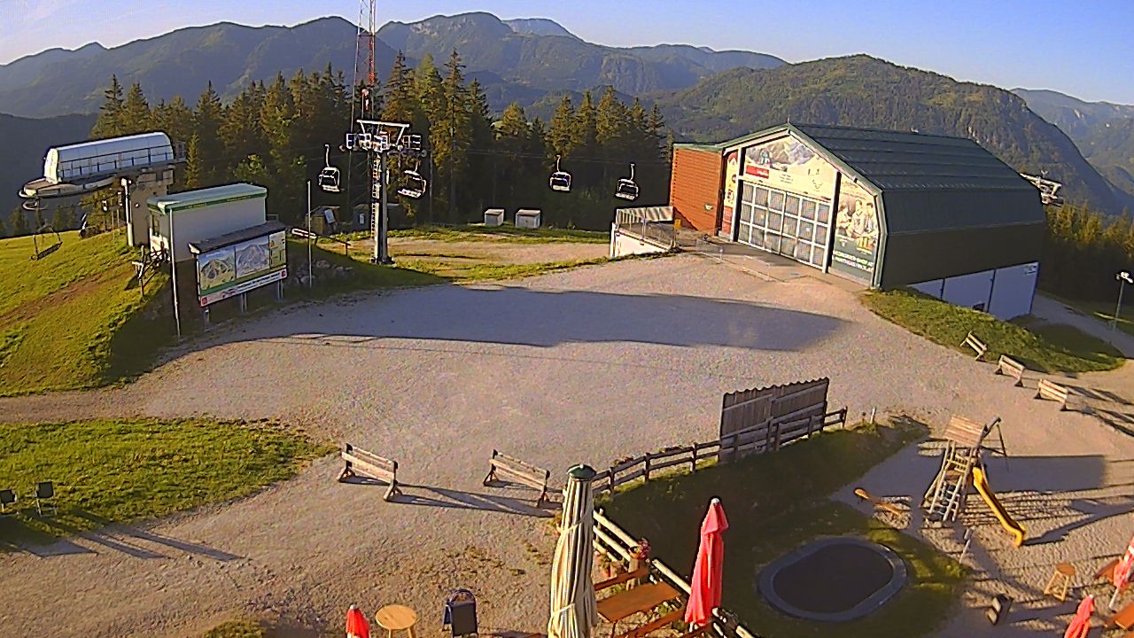 Archiv Foto Webcam Bürgeralpe Mariazell Bergstation