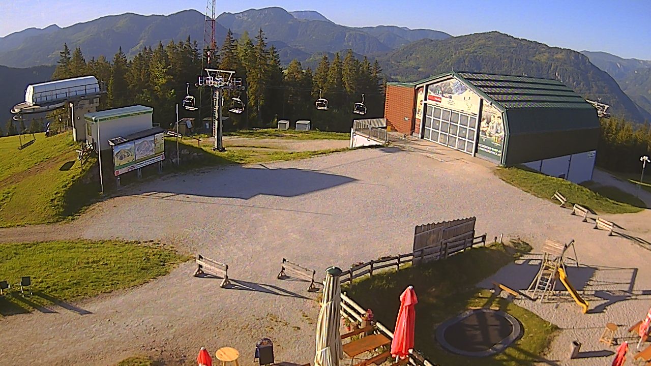 Archiv Foto Webcam Bürgeralpe Mariazell Bergstation