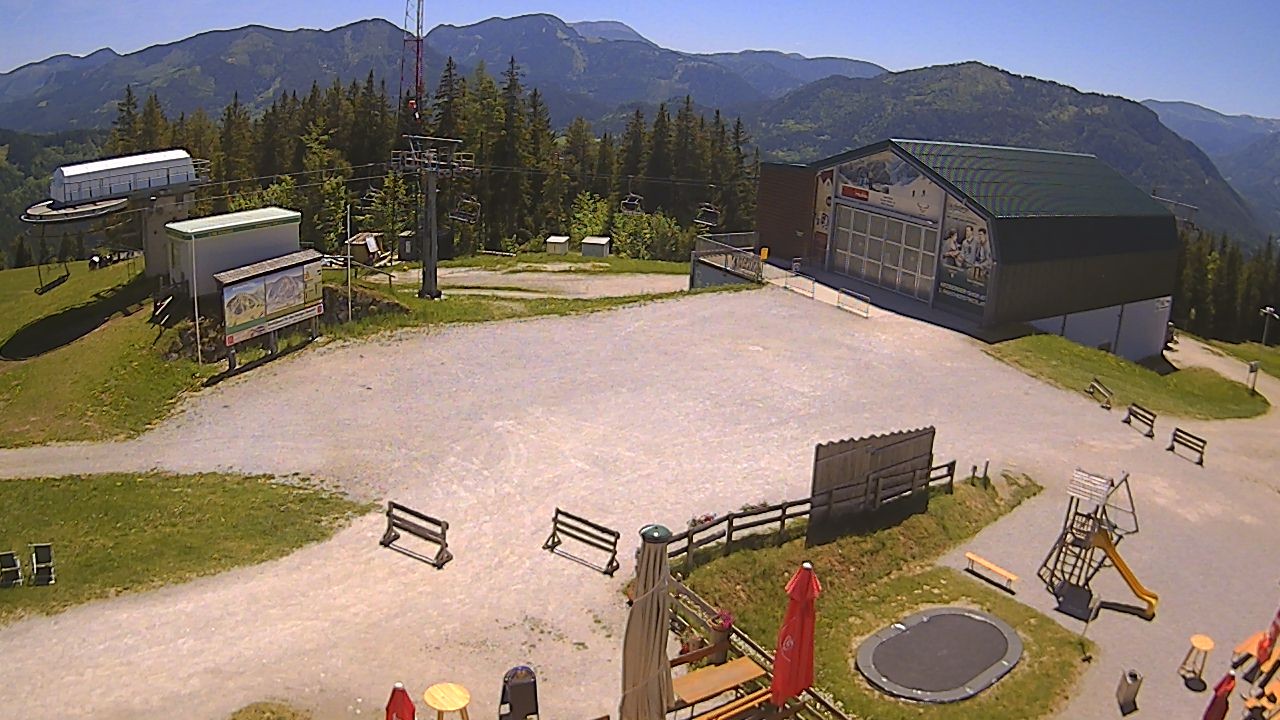 Archiv Foto Webcam Bürgeralpe Mariazell Bergstation