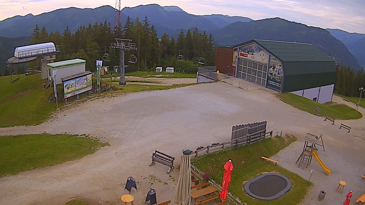 Archiv Foto Webcam Bürgeralpe Mariazell Bergstation