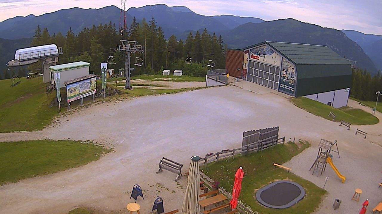 Archiv Foto Webcam Bürgeralpe Mariazell Bergstation