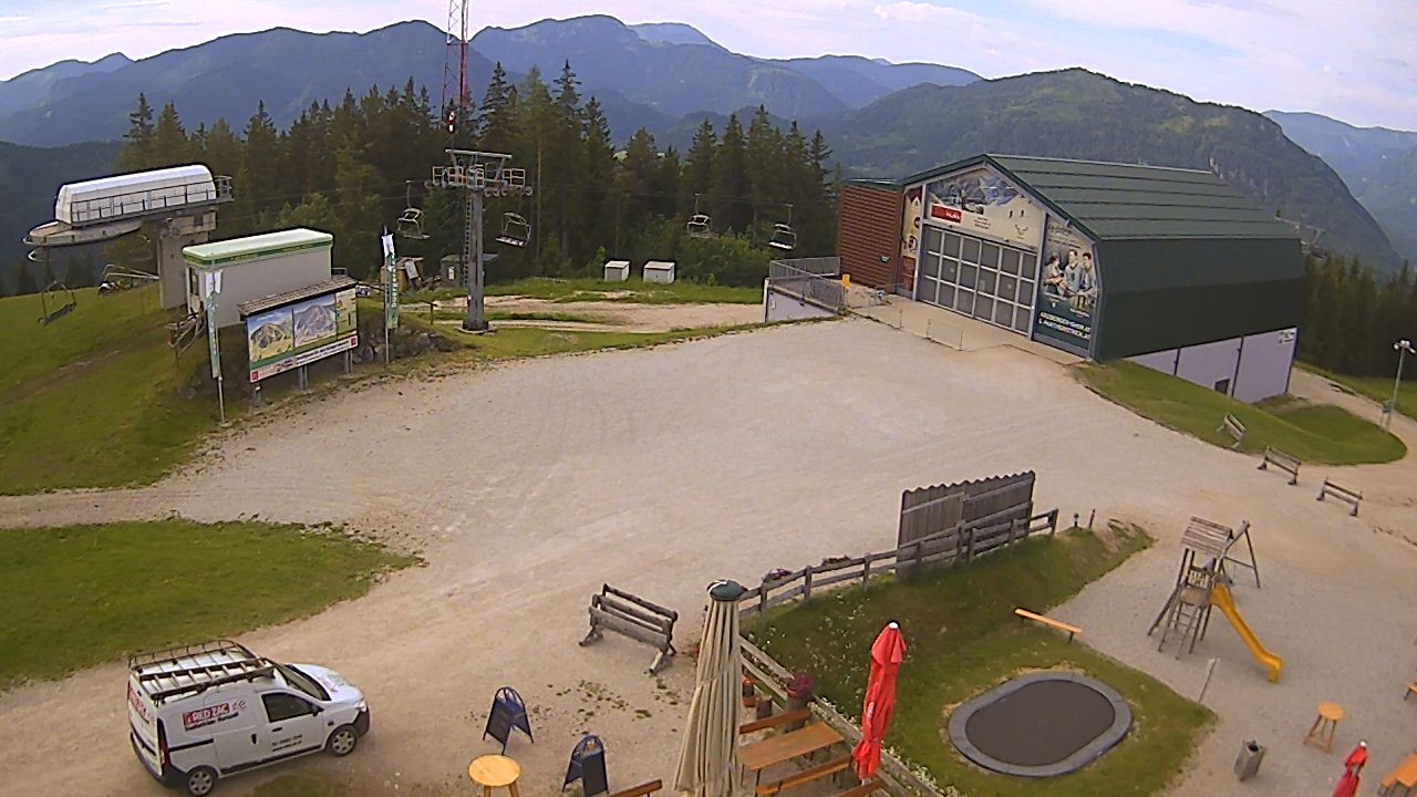 Archiv Foto Webcam Bürgeralpe Mariazell Bergstation