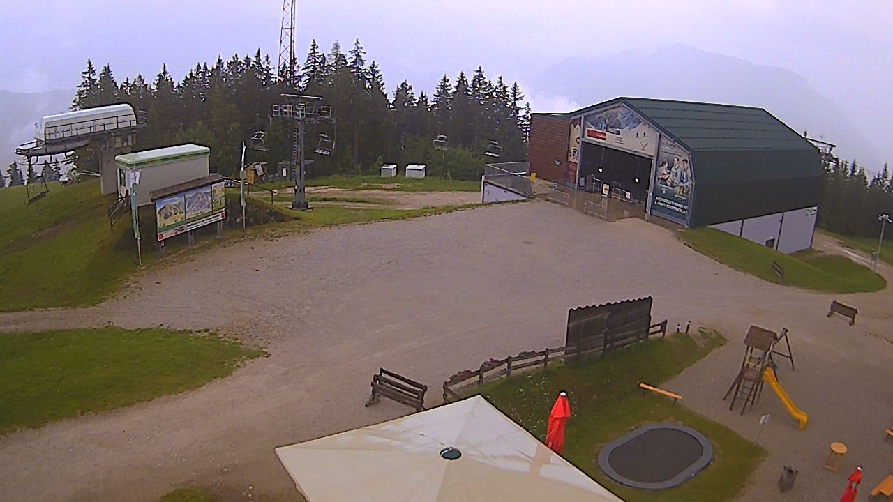 Archiv Foto Webcam Bürgeralpe Mariazell Bergstation