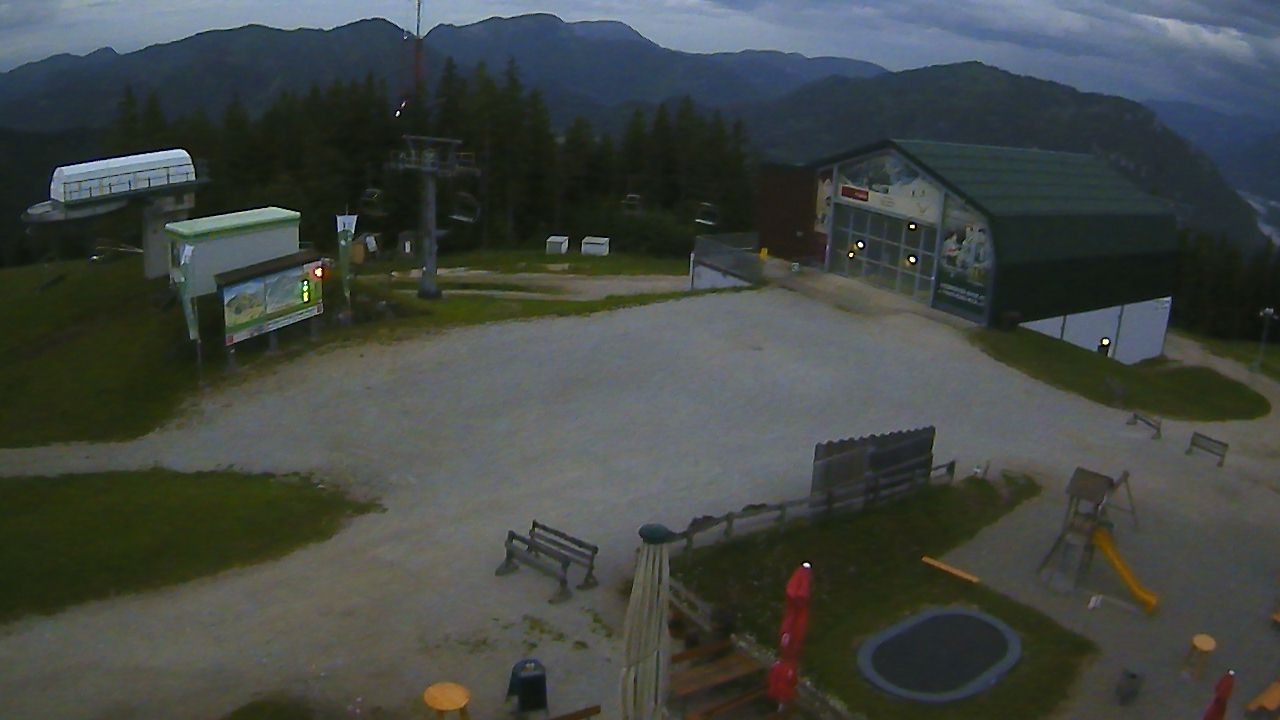 Archiv Foto Webcam Bürgeralpe Mariazell Bergstation