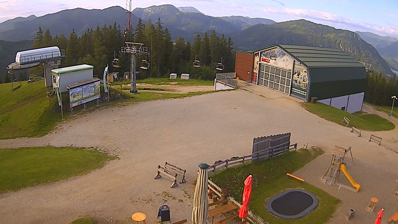Archiv Foto Webcam Bürgeralpe Mariazell Bergstation