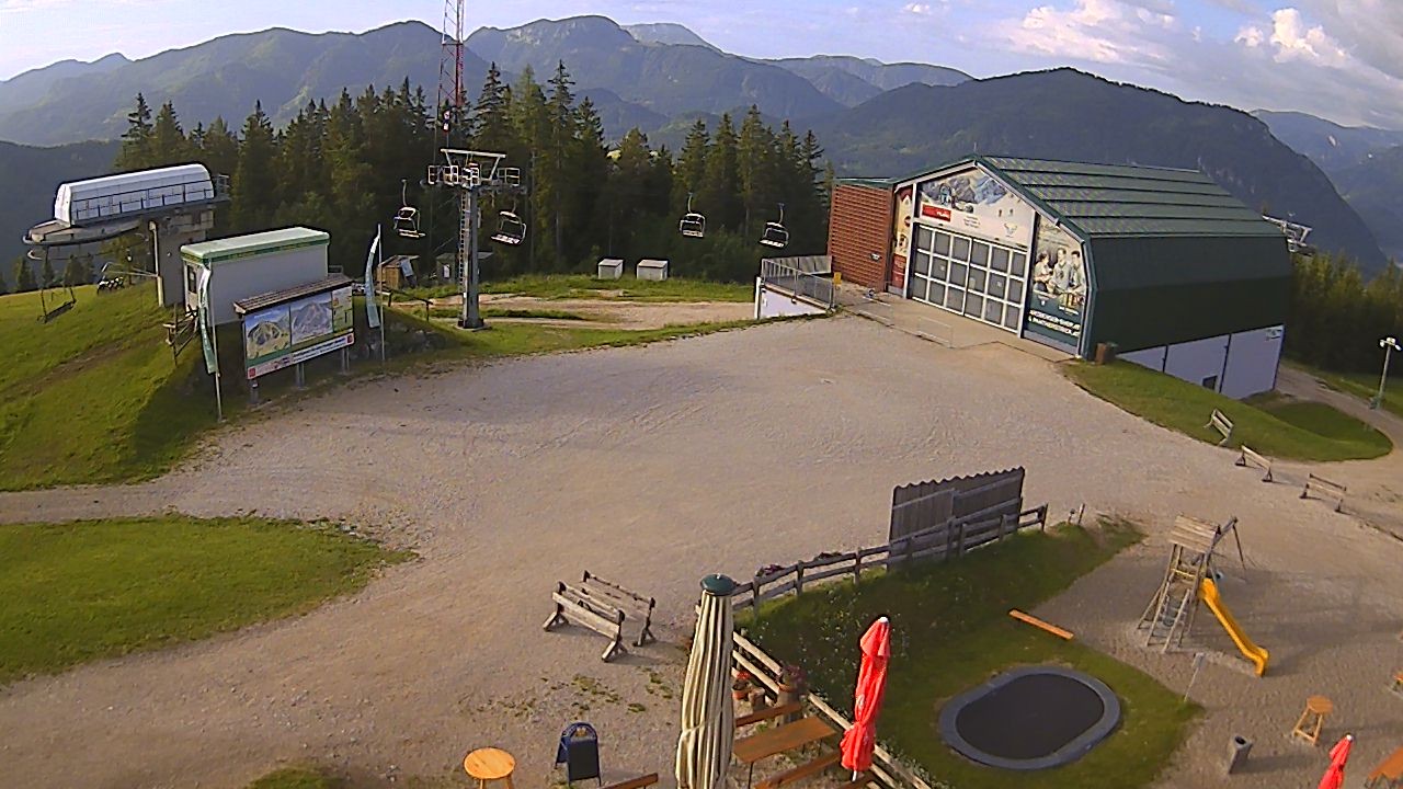 Archiv Foto Webcam Bürgeralpe Mariazell Bergstation