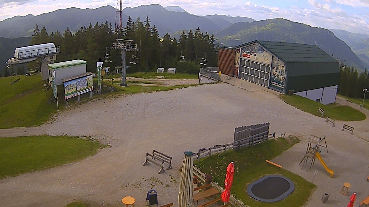 Archiv Foto Webcam Bürgeralpe Mariazell Bergstation