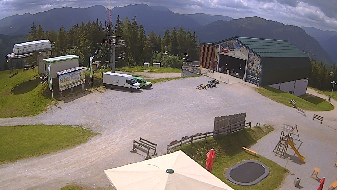 Archiv Foto Webcam Bürgeralpe Mariazell Bergstation