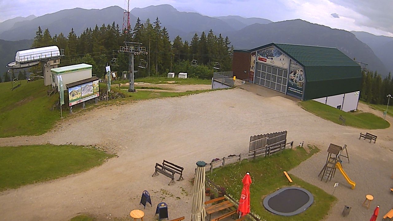 Archiv Foto Webcam Bürgeralpe Mariazell Bergstation