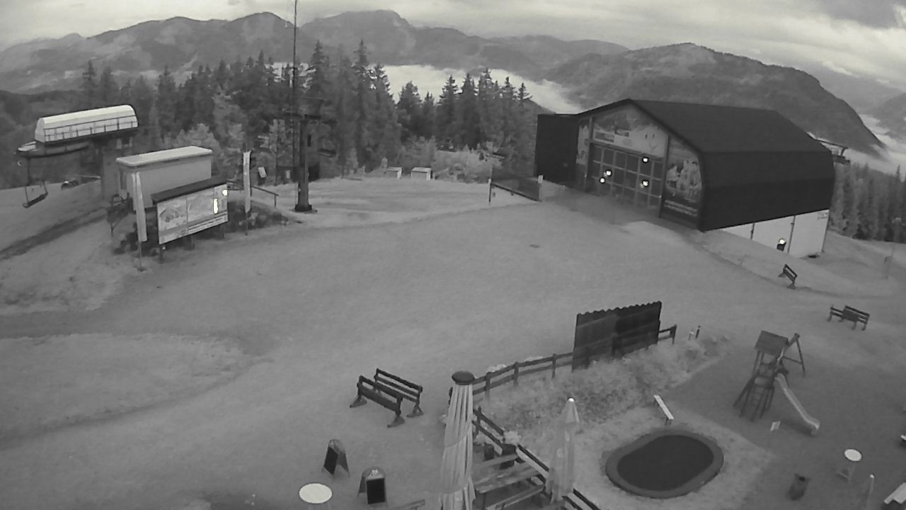 Archiv Foto Webcam Bürgeralpe Mariazell Bergstation